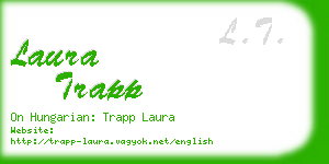 laura trapp business card